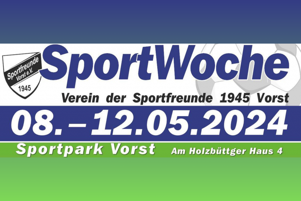 Sportwoche 2024 – Das Programm steht fest!