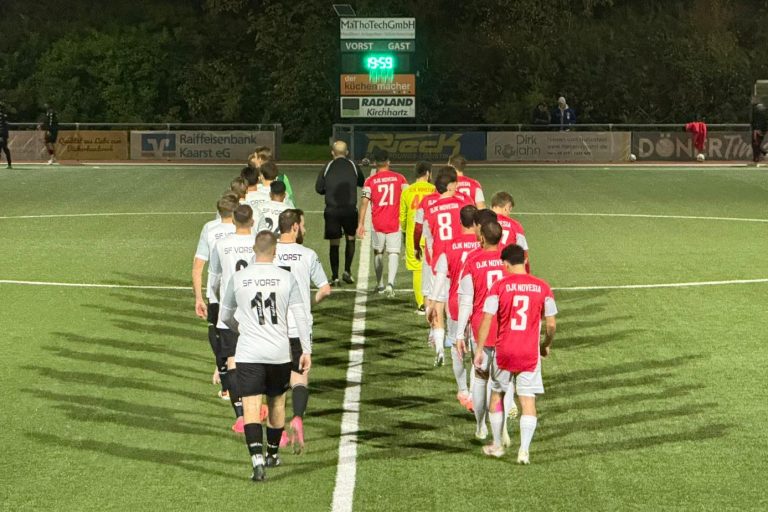 1:2 gegen Novesia – „Erste“ verliert ihr Heimspiel gegen die DJK