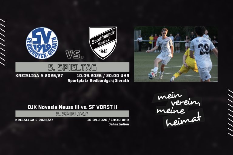 „Erste“ bei Bedburdyck/Gierath – „Zwote“ bei Novesia Neuss III