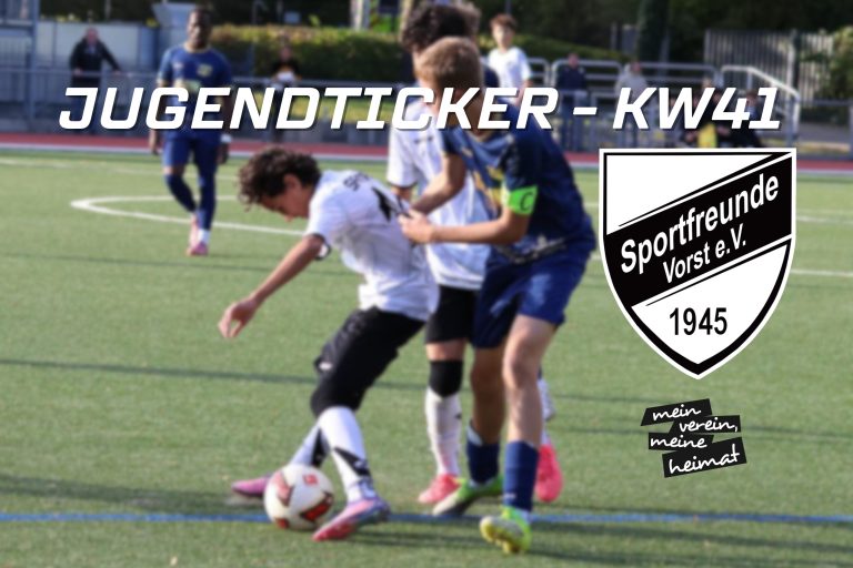 Jugendticker KW41 – C1 mit Landesliga-Erfolg, B1 mit Quali-Sieg